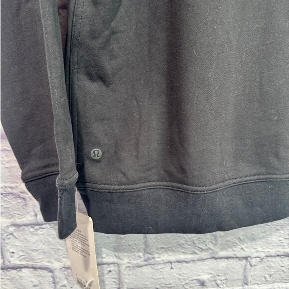 LULULEMON All Yours Crewneck Black Size 8 NWT* - Picture 8 of 8